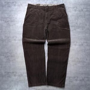Y2K Quiksilver 00s Corduroy Brown Pants